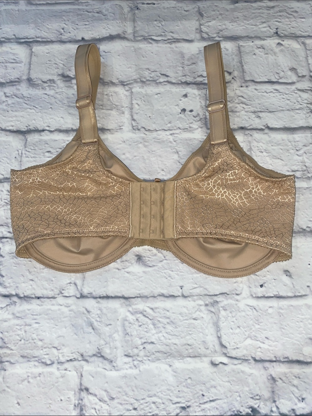 Chantelle C Magnifique Seamless Unlined Minimizer Bra Nude Sand 32DDDD #18910 - Picture 5 of 11